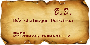 Büchelmayer Dulcinea névjegykártya